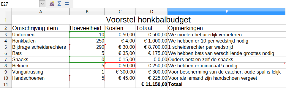 Documenten samenvoegen U hebt uw voorstel voor het budget ingediend bij uw sponsor, maar u hebt het ook naar een van uw assistent-coaches gestuurd.