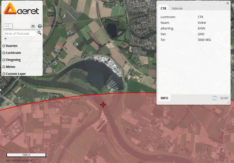 Luchtruim - CTR CTR is een afkorting van Control Region. Dit is een gebied rondom een luchthaven en wordt beheerd door de luchtverkeersleiding.