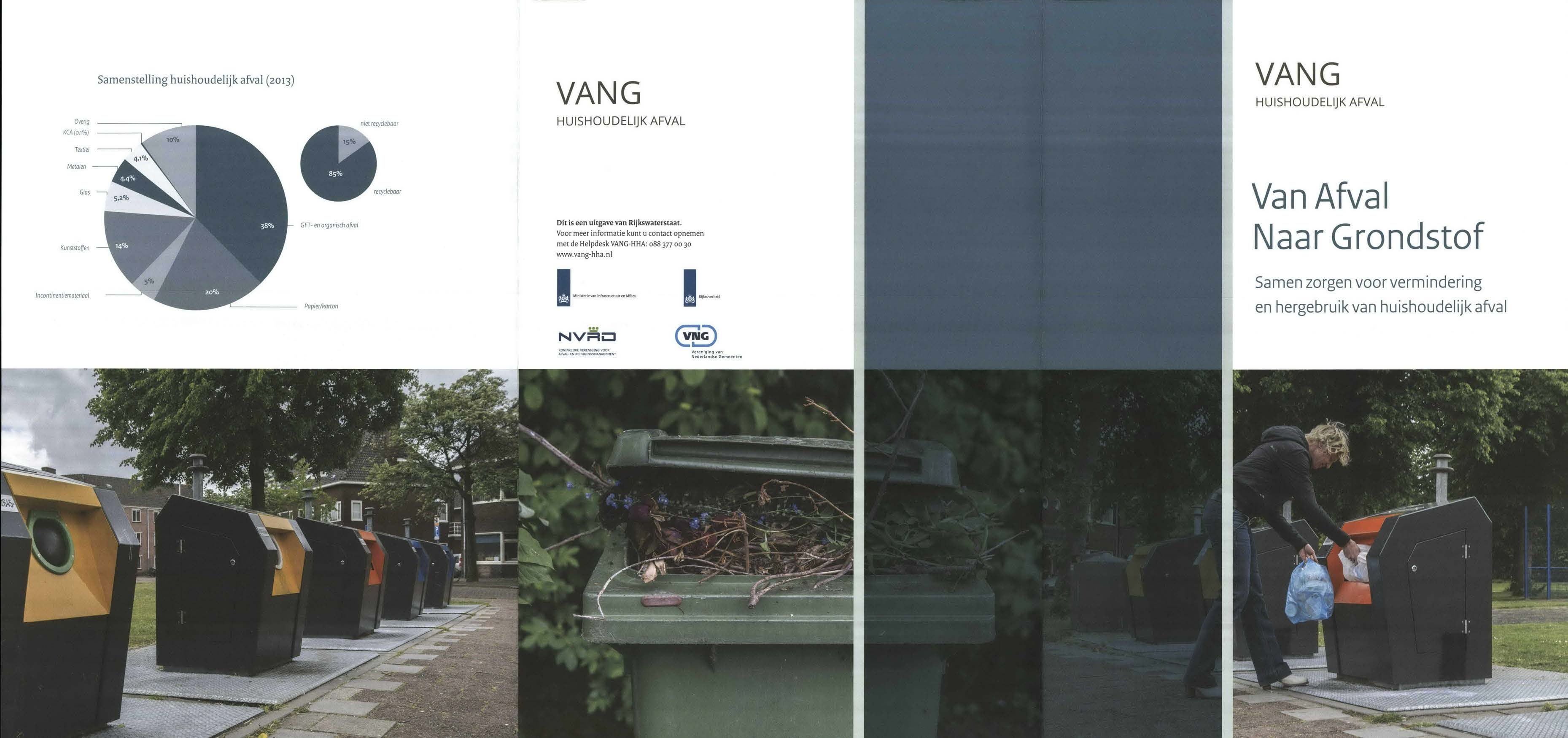 Samenstelling huishoudelijk afval (2013) VANG VANG Overig niet recyclebaar ^^^^^^ S^^^^^^^^^^. B 4,4-/0 i4 0 7o 85 0 / ^^^^^^^ 3870 38^0 ^^^^^B yćebaar Dit is een uitgave van.