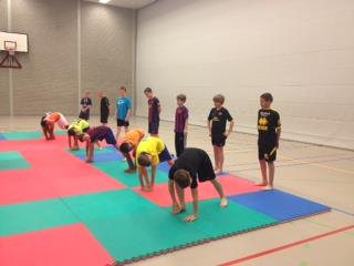 Gastles Judo tijdens de gym Alweer een bijzondere gymles deze week.