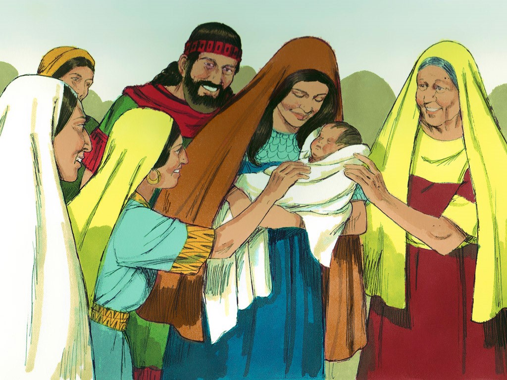 Is Boaz daarna gaan trouwen met Ruth en werd Ruth moeder van een dochter of zoon?