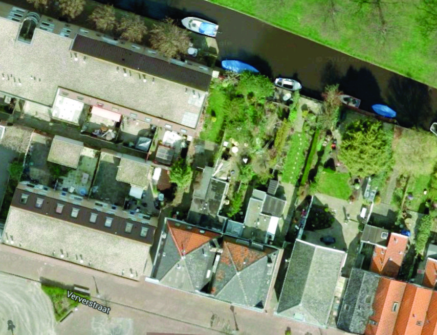 aanvraag omgevingsvergunning B2l1ek 96erska de aanbouw achterkant woning 2312 LT, Leiden 20 22 24 26 31 33 35 37A-37D geïsoleerde duurzame houten aanbouw met groendak.