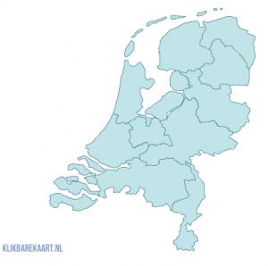 De straten en woningen in Flevoland kleuren het meest oranje tijdens het WK, in Zeeland het minst.