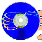 Mode DVD Manipuler vos disques Pour garder le disque propre, tenez-le par ses bords. Ne touchez pas la surface. Ne collez pas de papier ou de ruban adhésif sur le disque.