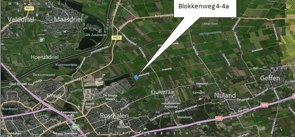 5 Ruimtelijke aspecten 5.1 Ruimtelijke structuur omgeving plangebied Het plangebied is gelegen ten oosten van s-hertogenbosch en ten noorden van de kernen Rosmalen en Kruisstraat.