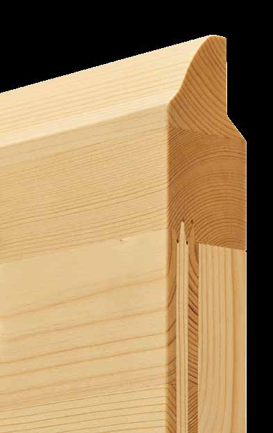 OVERZICHT MASSIEF HOUTEN SECTIONAALDEUREN LTH Deuren uit massief houten panelen zijn zeer geschikt voor houten huizen of gebouwen met veel houten elementen,