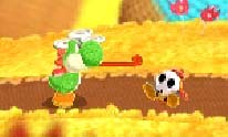 10 Yoshi's bijzondere acties Vijanden opslokken Druk op om Yoshi' s tong uit te steken en vijanden op te slokken.