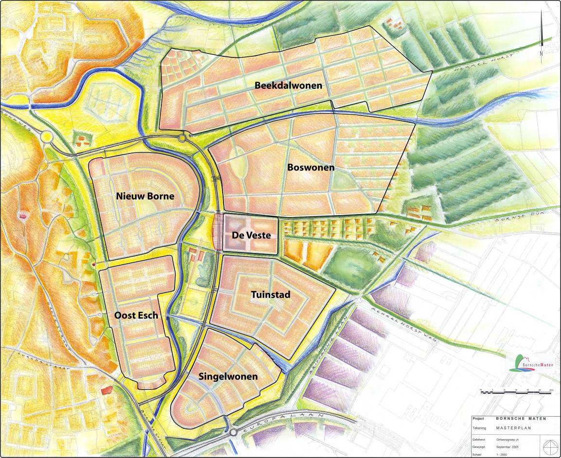 Beeldkwaliteitplan Bornsche Maten (Nieuw Borne, Oost Esch, Tuinstad, Singelwonen,