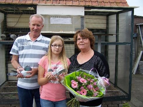 5 augustus 2016 Bergerac 2.366 duiven A. Bakkeren Waalwijk 2025-0081 NL11-3004435 13 augustus 2016 Sens Jonge duiven 9.145 duiven A.