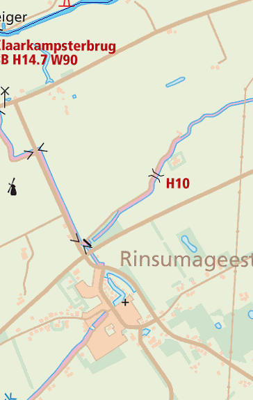 WISSEL DOKKUM KLAARKAMPSTERBRUG 4240M