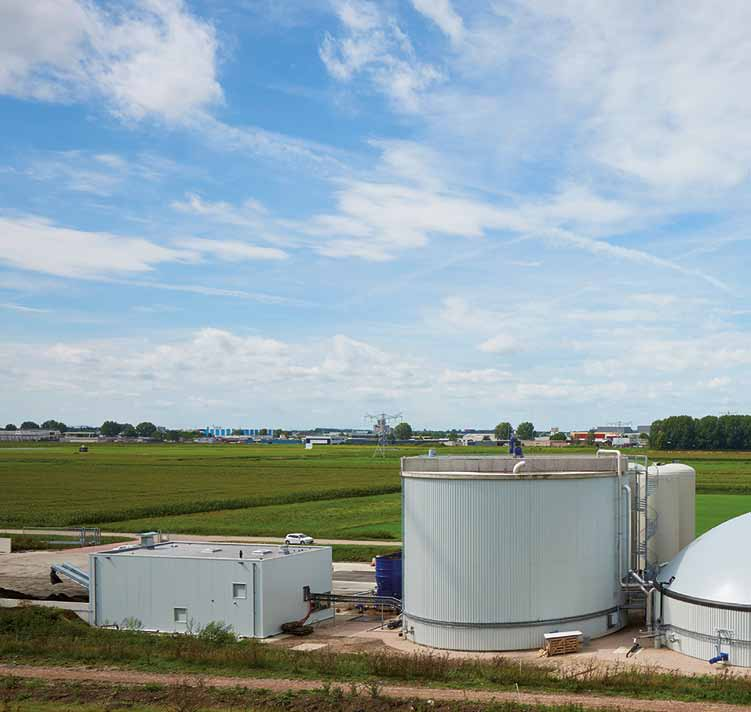 toekomst Vergisten met minder energie Tjeerd Smit, HoSt: We voeren een biogasproject uit waarbij de vergisting van industriële afvalstoffen centraal staat. Geen mest, en dat is bijzonder.