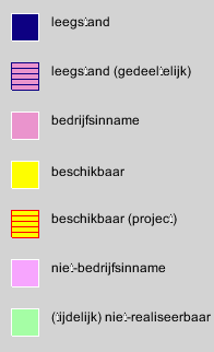 Tabel 1: Samenvatting behoefte, aanbod, taakstelling behoefte (2003) aanbod (2003) mogelijkheid regionaal bedrijventerrein (De Kluis) mogelijkheid bedrijventerrein voor mestverwerking (Meirberg) 55