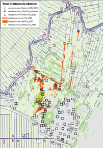 Signalering knelpunten Recente toename - maar nog onder de norm - wordt toegeschreven aan plagactiviteiten en is vermoedelijk tijdelijk van karakter.