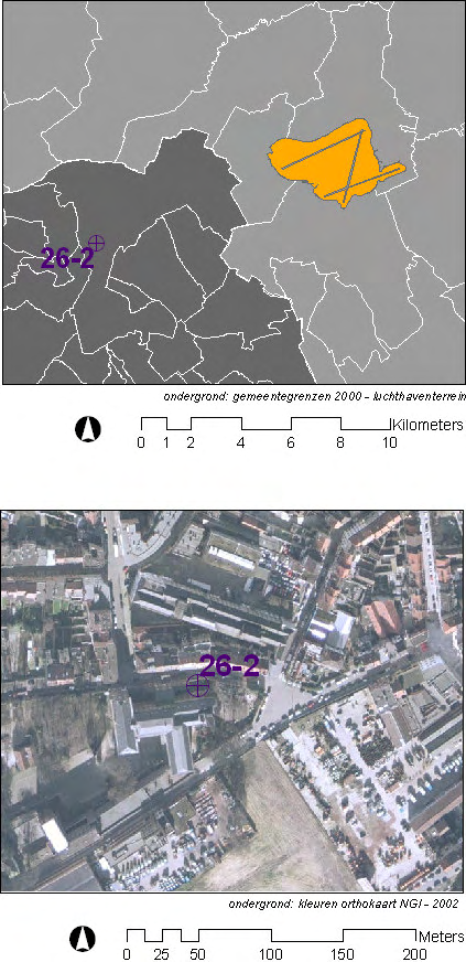 NMT 26 BRUSSEL GEDETAILLEERDE MEETRESULTATEN Algemene gegevens (28) jaartotalen Situering dag nacht etmaal 7-23 u 23-7 u Adres: activiteitsgraad in 28 [%].4%.8%.