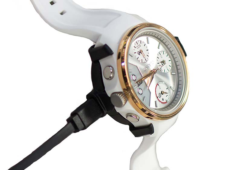 Het Horloge Opladen Levensduur van de Batterij Het horloge heeft een oplaadbare lithium-ion batterij.