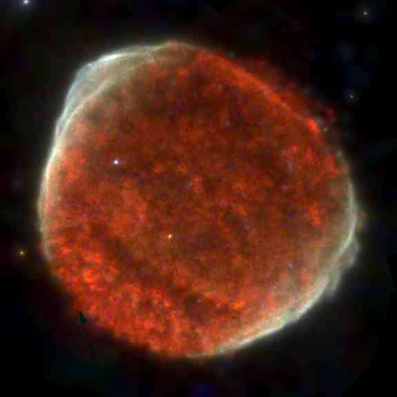Historische supernovae 1572 Tycho SN