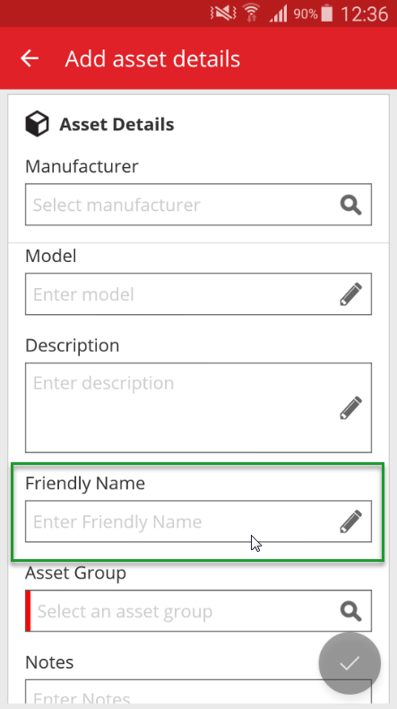 3.1.4 Gebruiksvriendelijke naam bij toevoegen van een asset Het is nu ook mogelijk een gebruiksvriendelijke
