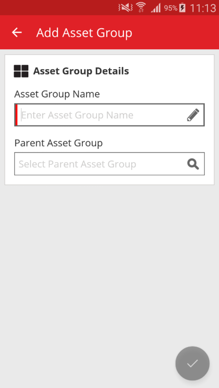 3.1.5 Een assetgroep toevoegen tijdens toevoegen van een asset Het is nu ook mogelijk een nieuwe assetgroep aan te maken tijdens het toevoegen van een asset in