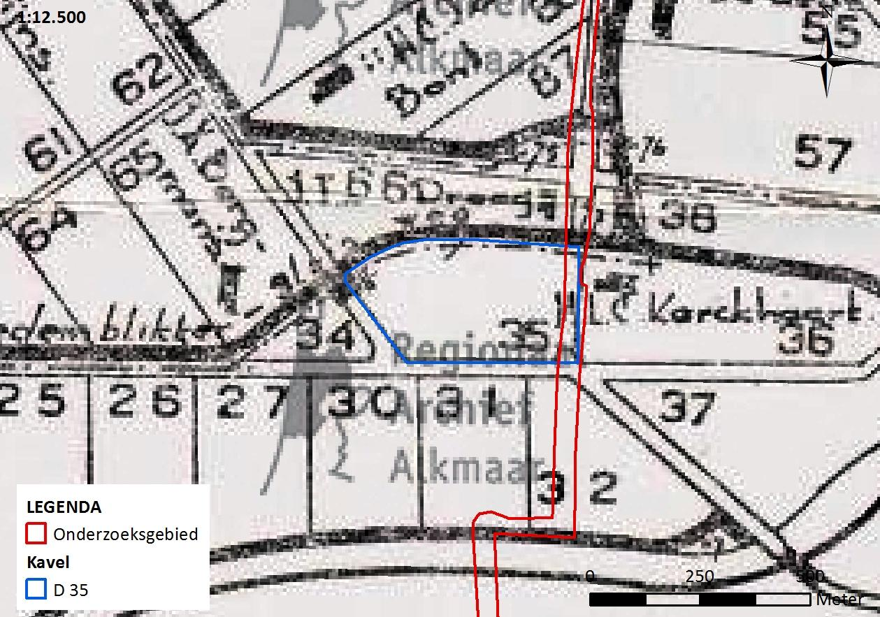 V1-inslag 9 oktober 1944 In het Regionaal Archief Alkmaar is een rapport aangetroffen betreffende de neergestorte V1 op kavel D35 op 9 oktober 1944.