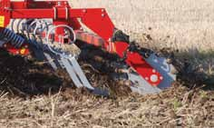 Toebehoren voor Delta Flex en Vibro Flex 7400 DF 3000 Egalisatie werktuigen Een intensieve egalisatie van de bodem na de cultivator tanden is belangrijk voor een goede aandrukking van de bodem.