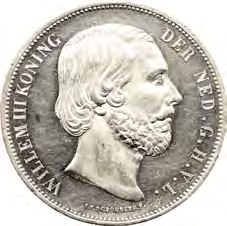 Vrijdag 16 november 2012 Koninkrijk NL Willem III (1849-1890) 1641 1642 1643 1641 ½ Gulden 1853 UIT 184_ (Sch.