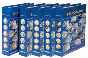 2-euroherdenkingsmunten 17 Album NUMIS inclusief voorbedrukte bladen voor 2-Euro herdenkingsmunten NUMIS-muntenalbums incl.