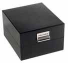 76 Archiefboxen Archiefbox LOGIK Zwarte archiefboxen voor muntensets, 750 bankbiljetten, 700 ansichtkaarten, 450 brieven, 700 kaartenbakkaarten of andere verzamelobjecten.