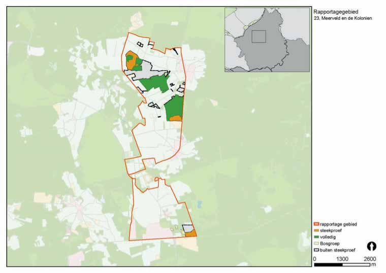 Broedvogels van SNL-objecten in Gelderland in 2015