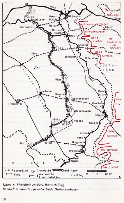 INVENTARISATIE BRONNENMATERIAAL 3. LITERATUUR, ARCHIEVEN EN LUCHTFOTO S De Duitse inval had plaats in de vroege ochtend van 10 mei 1940. Het aanvalstijdstip (X-Zeit) werd vastgesteld op 05.