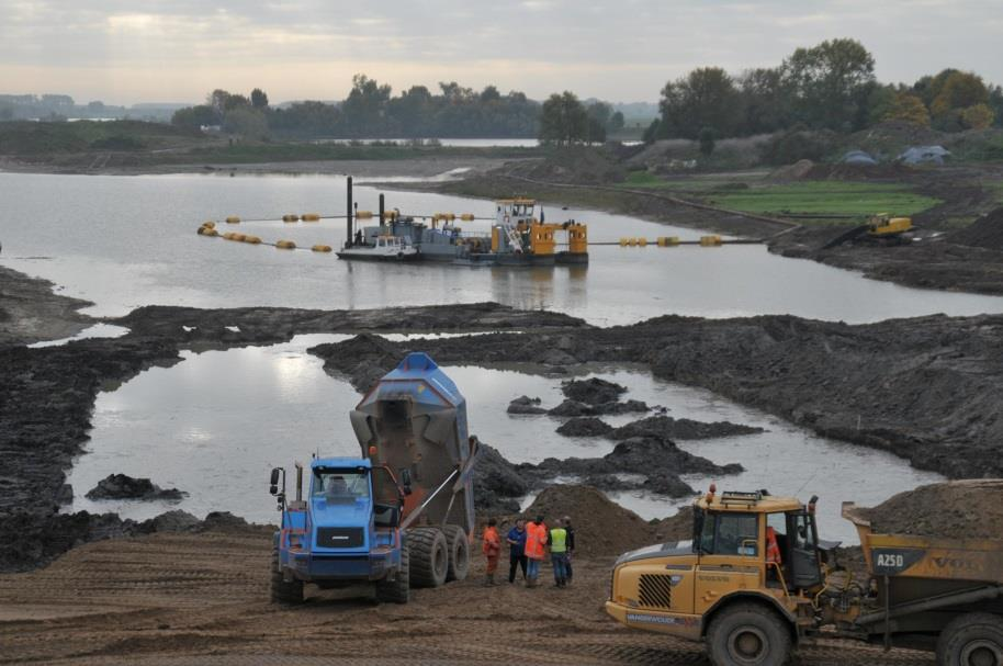 Ruimte voor de Rivier Pakket aan samenhangende maatregelen tegen overstromingen Ruim 30 projecten langs IJssel,