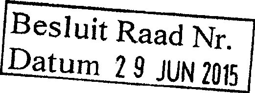 "I gemeente 't Montfoort RAADSVOORSTEL ter besluitvorming in de raad Datum Forum vergadering : nvt Zaaknummer Datum Raadsvergadering : 29 juni 2015 (GEHEIM) OP N A A R /-J-* Portefeuillehouder