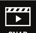 Snap movie You can make a story movie using short videos. 1 Tap > > > 2 Tap to record for three seconds scene. OR Touch and hold to record for desired time. 3 Repeat this action.