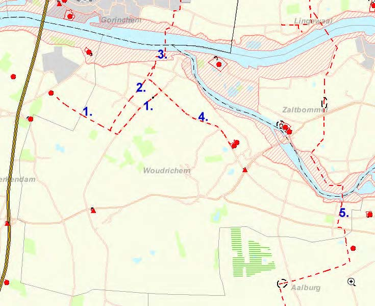 Aardgastransportleidingen Voor de aardgastransportleidingen binnen het plangebied gelden de volgende kenmerken: Type leiding Ontwerpdruk (bar) Diameter (inch) te vervoeren stoffen 1.