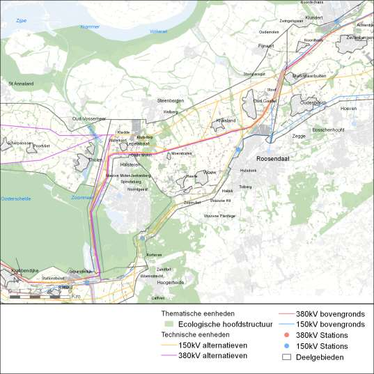 - West Een eerste uitzondering vormt de Brabantse Wal, een zand- en kleirug ten zuiden van Steenbergen en rondom Bergen op Zoom, die voor het grootste gedeelte begroeid is met bos.