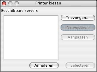 COLORWISE PRO TOOLS 19 De verbinding configureren De eerste keer dat u ColorWise Pro Tools start, moet u de verbinding met de Fiery configureren.