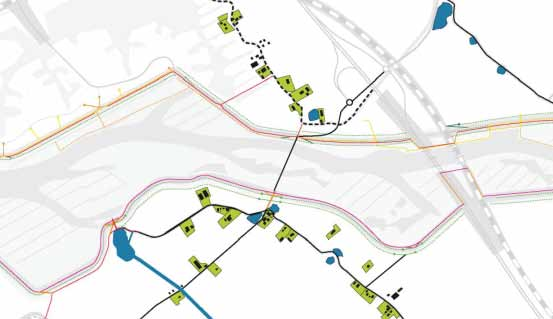 Opgave De wegverbinding Nieuwendijk wordt ten westen van de bestaande N50 en Hanzelijn gerealiseerd. Het betreft een lokale verbinding tussen Kampen en Kamperveen met een brug over het Reevediep.