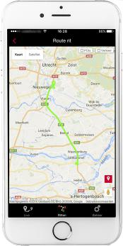 Ritten Wanneer u de MiApp ebruikt om uw (zakelijke) ritten te beheren, kunt u direct na het maken van de rit, wanneer het contact uit staat, uw rit beheren.