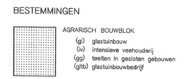 Figuur 17 : uitsnede bestemmingsplan Buitengebied, plankaart 2 agrarisch bouwblok Bovenstehuis 17 3.