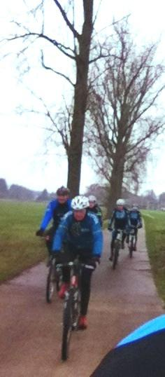 10 Zondag 27 november Die dag zijn we terug nog eens gaan bike in de omgeving Berlaar Herenthout en Nijlen.