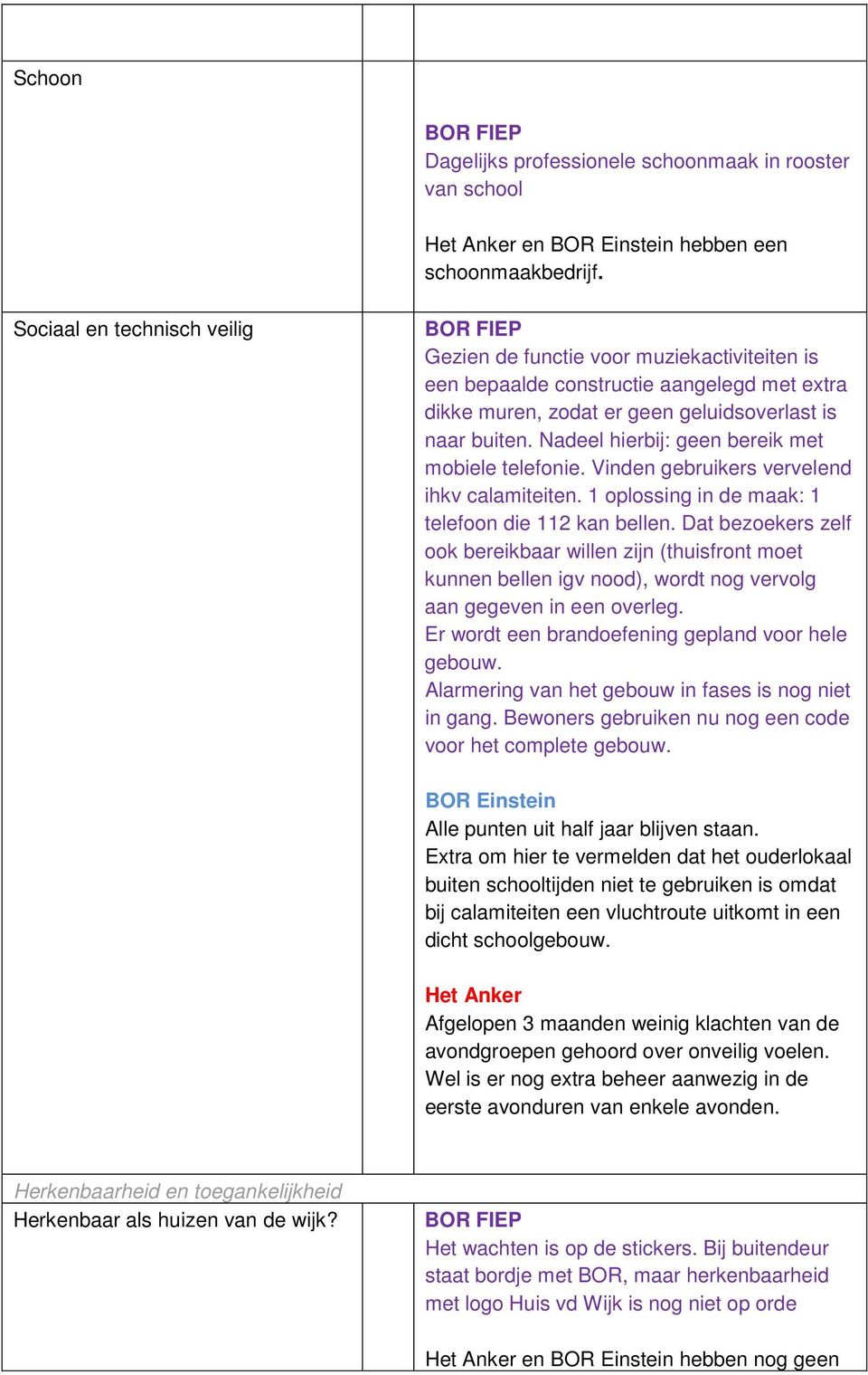 Nadeel hierbij: geen bereik met mobiele telefonie. Vinden gebruikers vervelend ihkv calamiteiten. 1 oplossing in de maak: 1 telefoon die 112 kan bellen.