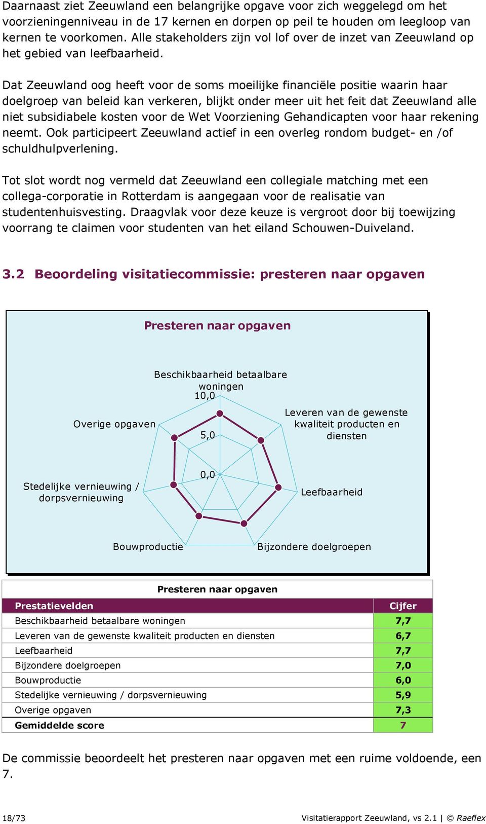 Dat Zeeuwland oog heeft voor de soms moeilijke financiële positie waarin haar doelgroep van beleid kan verkeren, blijkt onder meer uit het feit dat Zeeuwland alle niet subsidiabele kosten voor de Wet