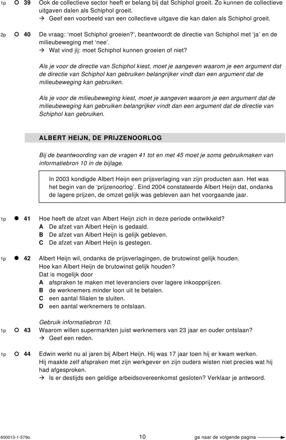 Wat vind jij: moet Schiphol kunnen groeien of niet?