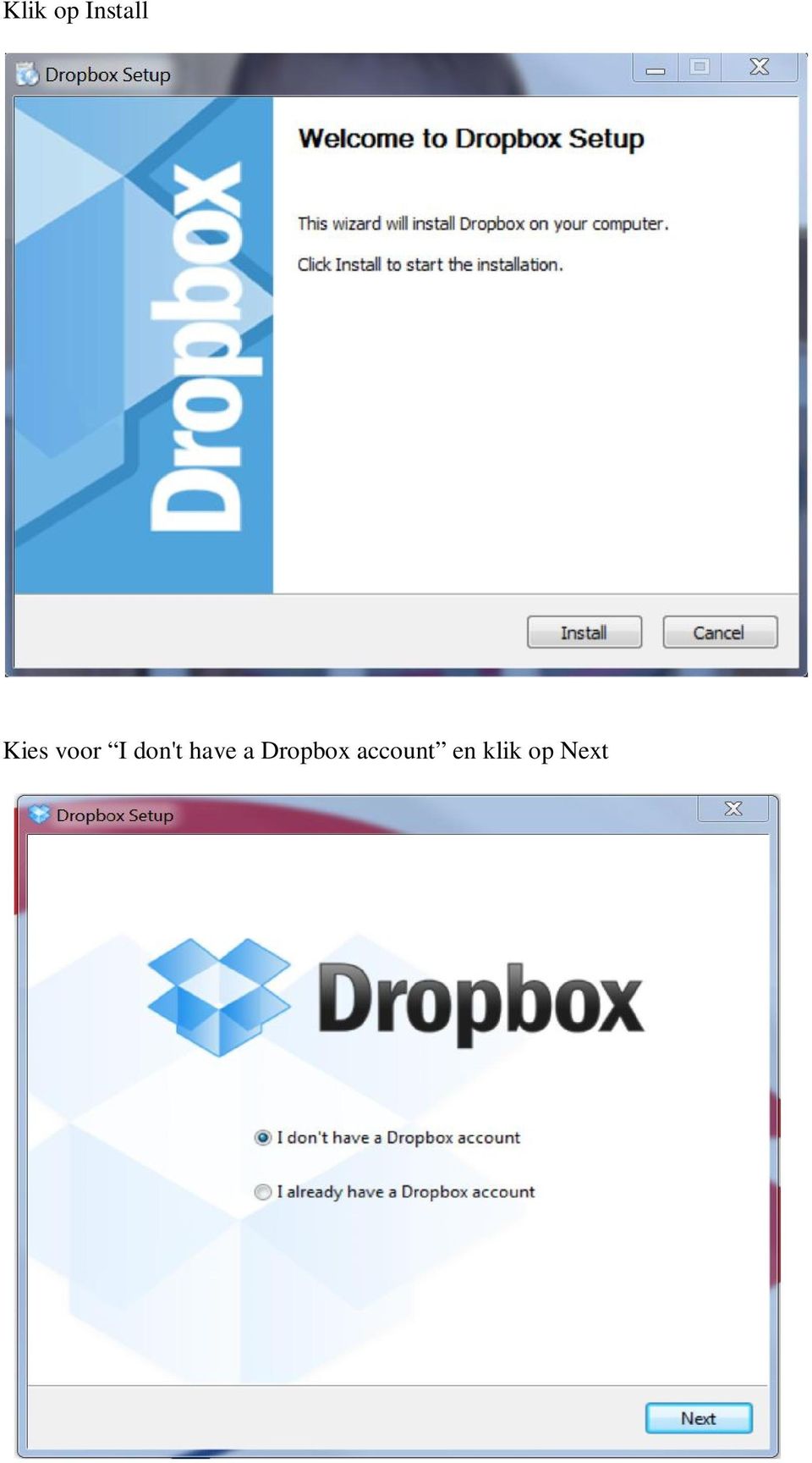 have a Dropbox