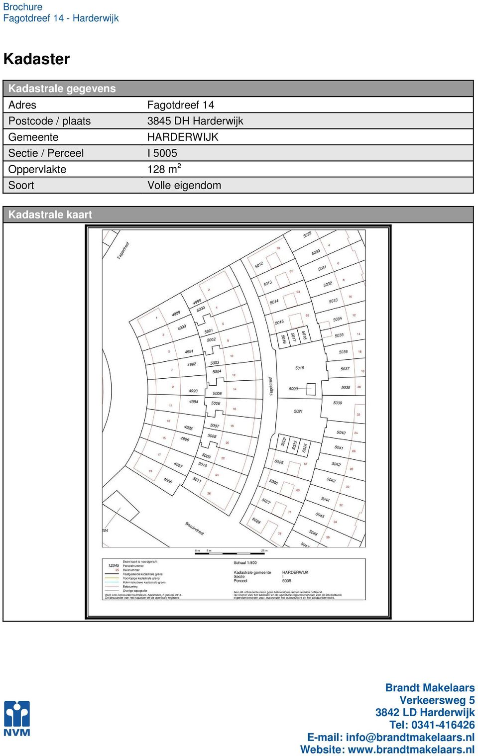 Gemeente HARDERWIJK Sectie / Perceel I 5005