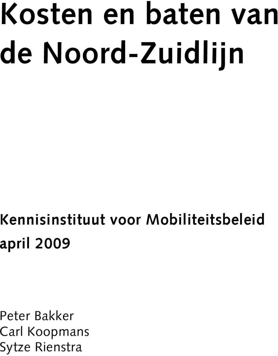 voor Mobiliteitsbeleid april