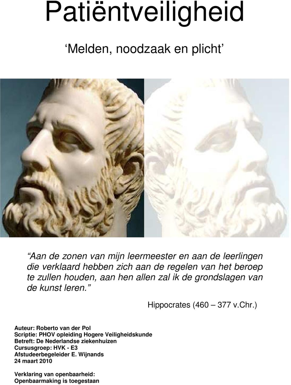 Hippocrates (460 377 v.chr.