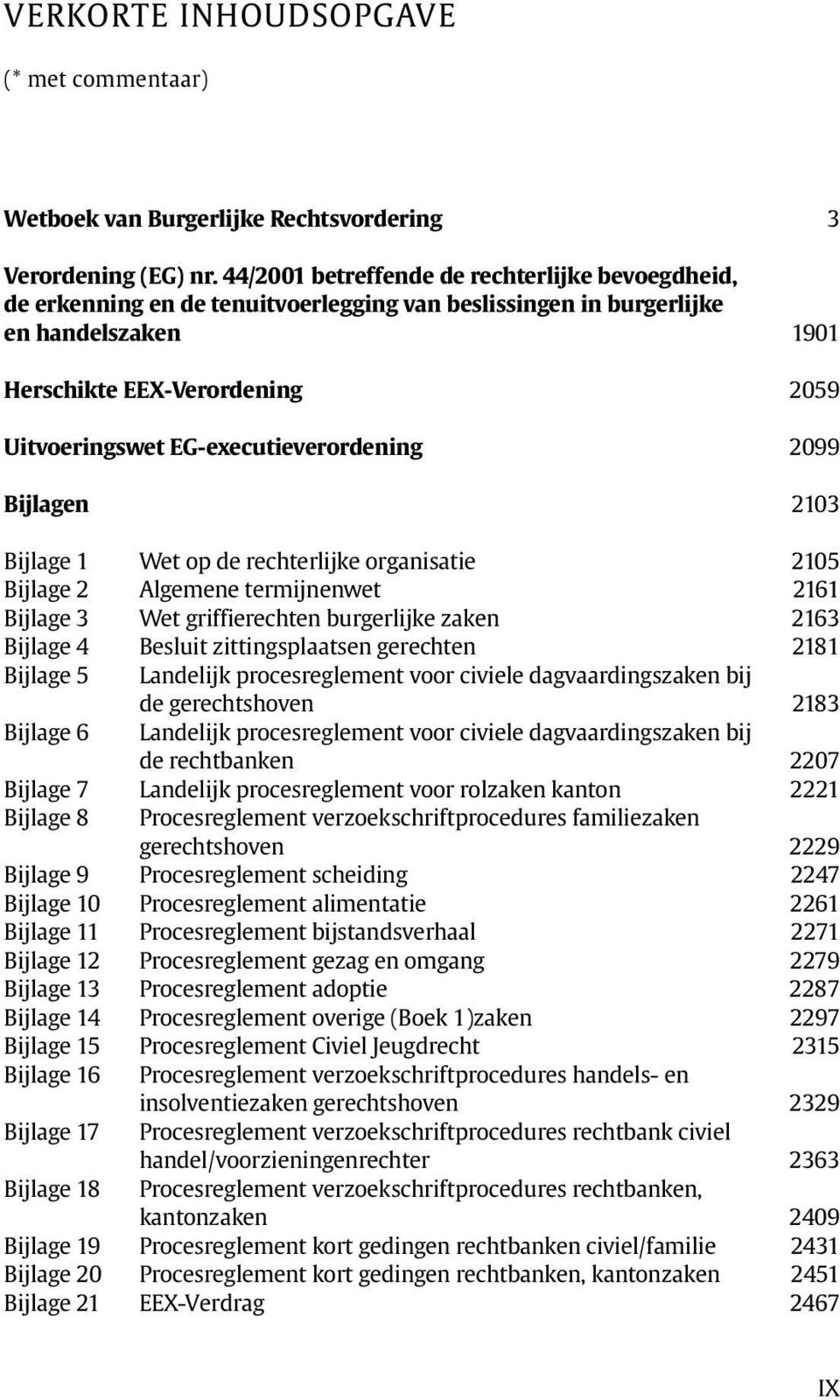 EEX-VerordeningHerschikte EEX-VerordeningHerschikte EEX-Verordening 2059 Uitvoeringswet EG-executieverordeningUitvoeringswet EG-executieverordeningUitvoeringswet EG-executieverordening 2099 n 2103 1.