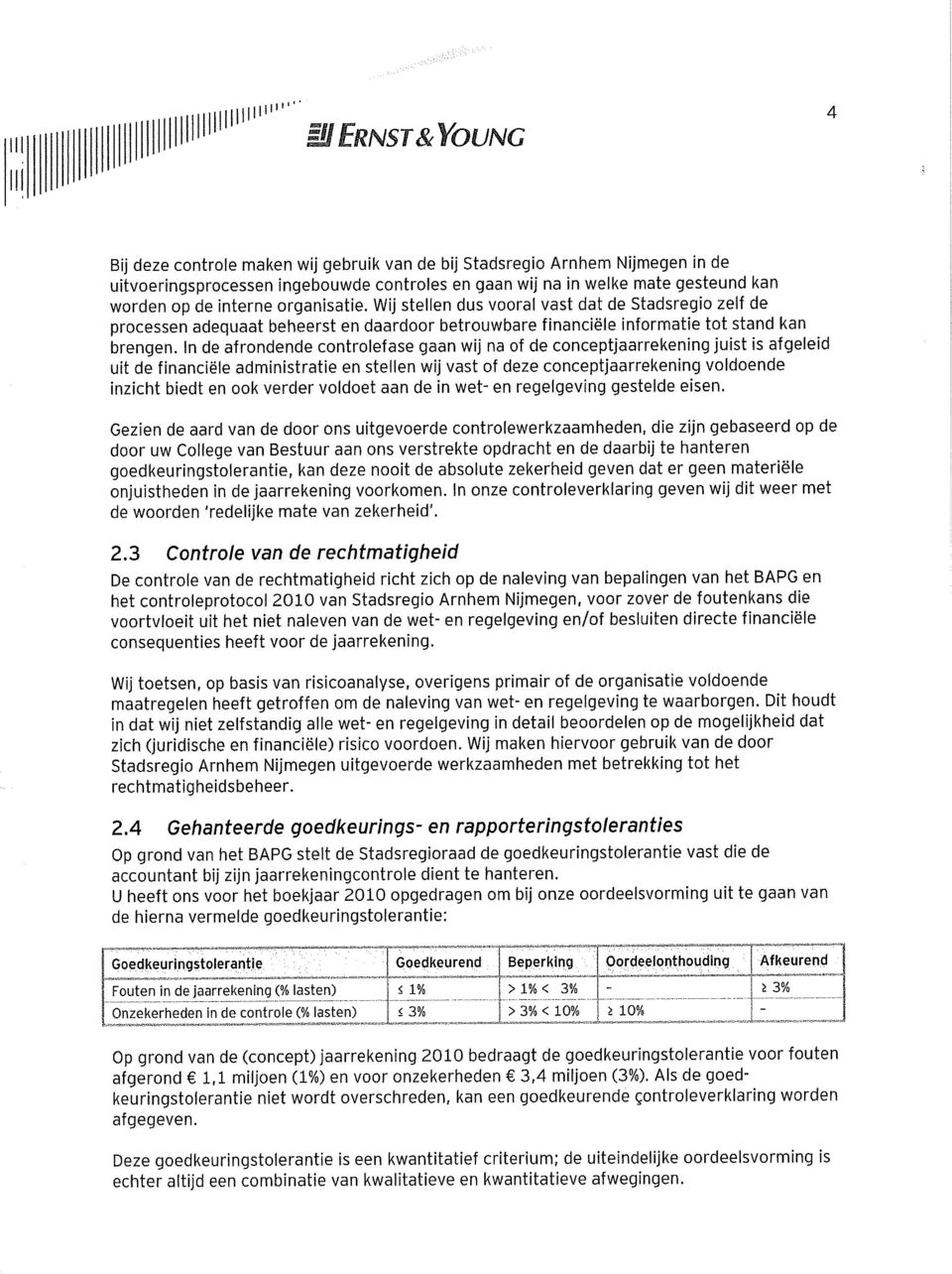 In de afrondende controlefase gaan wij na of de conceptjaarrekening juist is afgeleid uit de financiële administratie en stellen wij vast of deze conceptjaarrekening voldoende inzicht biedt en ook