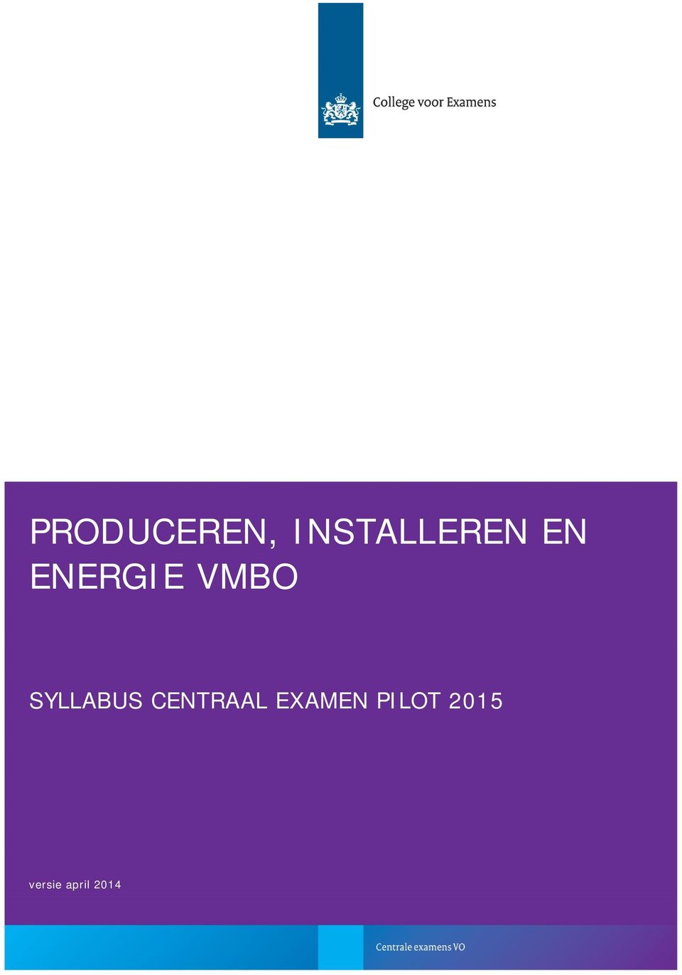 ENERGIE VMBO