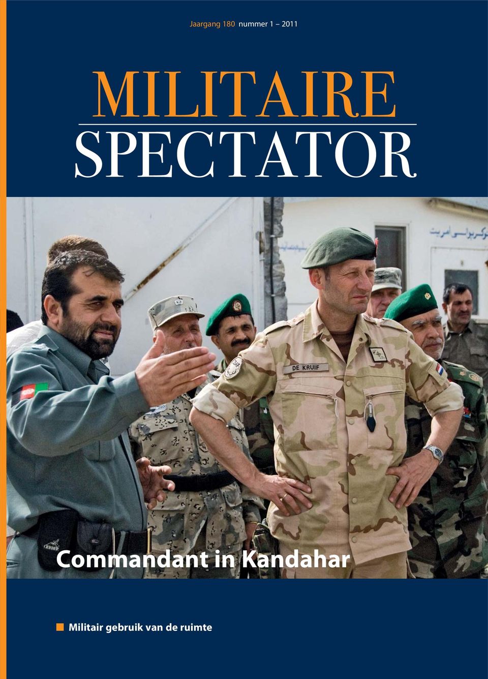 Commandant in Kandahar